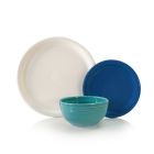 Fiesta&reg; 3-Piece Classic Rim Place Setting (Beachside) against a clean white background
 Image