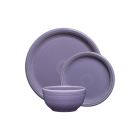 Fiesta&reg; 3-Piece Bistro Coupe Place Setting | Lavender against a clean white background Image
