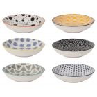 Now Designs Bits & Dots Pinch Bowls | Set of 6