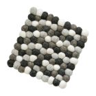 Grigio Virgin Wool Trivet against a plain white background Image