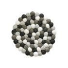 Grigio Virgin Wool Trivet against a plain white background Image