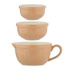 Stacked ceramic measuring cups
