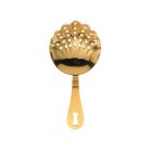 Mercer Barfly Scalloped Julep Strainer | Gold Plated Image