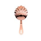 Mercer Barfly Scalloped Julep Strainer | Copper Plated Image