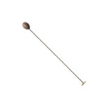 Mercer Barfly 15.75" Bar Spoon with Muddler | Antique Copper Image