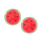 Charles Viancin Silicone Drink Covers | Watermelon (Set of 2) Image