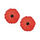 Charles Viancin Silicone Drink Covers | Poppy (Set of 2) Image