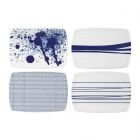 Royal Doulton Cheese Boards (Set of 4) | Pacific Blue
