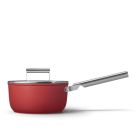 SMEG 3 Qt Sauce Pan | Red