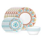 Corelle 18-Piece Dinnerware Set | Terracotta Dreams