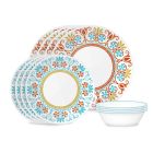 Corelle 12-Piece Dinnerware Set | Terracotta Dreams