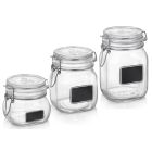 Bormioli Rocco Findo Jars with Chalkboard Labels