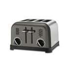 Cuisinart 4-Slice Classic Metal Toaster | Black & Brushed Stainless Steel