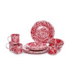 Crow Canyon 16-Piece Enameled Dinnerware Starter Set - DSSRM