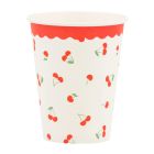 My Mind's Eye 8-Piece Cherries Party Cup  Image