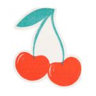 Cherries Shaped Napkin Image