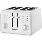 Cuisinart Toaster: Compact, 4 Slices, in Plastic with Stainless Steel Accents (Model CPT-142)