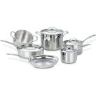 Cuisinart Stainless Steel Cookware - 10 Pc Chef's Classic Cookware Set