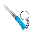 blue opinel keychain knife Image