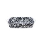 Crow Canyon Enameled 4-Quart Lasagna Pan Black Marble Image