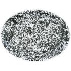 Crow Canyon Black Platter Against a Plain White Background Image