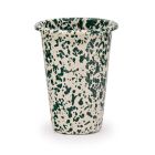 image shows Crow Canyon 14oz Tumbler | Green & Cream  against a blank, white background Image