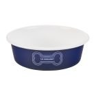 Le Creuset 4-Cup Medium Dog Bowl | Dark Blue
