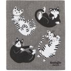 image shows Ecologie by Danica Swedish Sponge Dish Cloth | Meow & Furever against a blank, white background Image