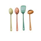 Creative Co-Op Enameled Stainless Steel Utensil Set - Set of 4