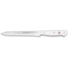 W&Uuml;STHOF Gourmet White 5" Utility Knife (Serrated Rounded Tip)  Image