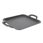 image shows Lodge Cast Iron 11" Chef Style Square Griddle against a blank, white background Image