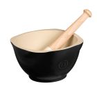 image shows Emile Henry The Mortar and Pestle | Truffle  against a blank, white background Image