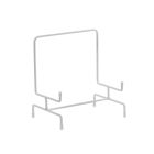 image shows Tripar International Large Square Wire Bowl & Platter Stand | White against a blank, white background Image