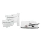  image shows ZWILLING Fresh & Save Vacuum Box Glass Container Starter Set | 7-Piece against a blank, white background Image
