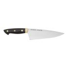 image shows ZWILLING Bob Kramer Carbon 2.0 8" Chef's Knife against a blank, white background Image