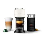  image shows Nespresso Vertuo Next Premium Coffee & Espresso Machine with Aeroccino by De'Longhi | White against a blank, white background
 Image