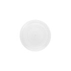 image shows Fortessa Jupiter 8" Salad Plate | Clear against a blank, white background Image