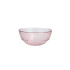 image shows Fortessa Jupiter 13.5oz Cereal Bowl | Pink against a blank, white background Image