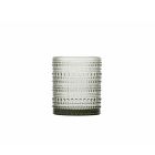 image shows Fortress Jupiter 10oz Double Old Fashioned Glass | Smoke Grey against a blank, white background Image