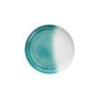 image shows Fortessa La Cote Outdoor Melamine Coupe 9" Salad Plate (Amalfi) against a blank, white background Image