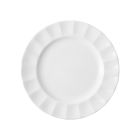  image shows Fortessa Blyss Bone China 10.6" Dinner Plate | White against a blank, white background Image