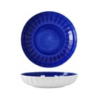  image shows Fortessa Blyss Bone China 8.6" Dinner Bowl (24oz) | Cobalt against a blank, white background Image