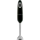 image shows SMEG Immersion Hand Blender | Black against a blank, white background Image