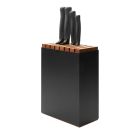  image shows W&Uuml;STHOF Performer 5-Piece Knife Block Set  against a blank, white background Image