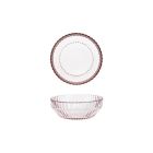 image shows Fortessa Archie 22.8oz Cereal Bowl | Pink against a blank, white background Image