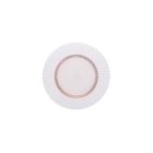 image shows Fortessa Archie 8.5" Salad/Dessert Plate | Pink against a blank, white background Image