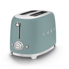 image shows SMEG 2-Slice Toaster | Jade against a blank, white background Image
