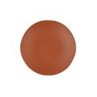 image shows Fortessa Heirloom 8" Salad Plate | Terracotta  against a blank, white background Image