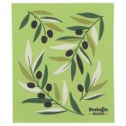 image shows Ecologie by Danica Swedish Sponge Dish Cloth | Olives against a blank, white background Image