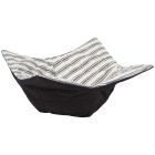 image shows Now Designs by Danica Bowl Cozy | Ticking Stripe against a blank, white background Image